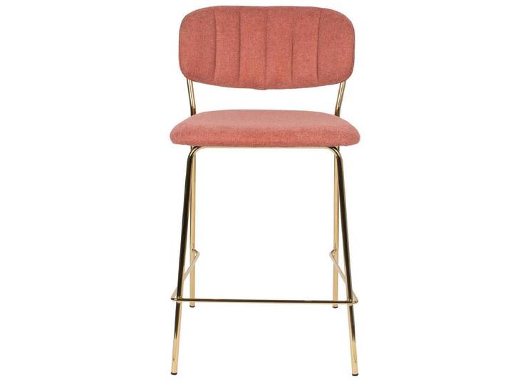 Barhocker Jolien 2er-Set - Gold - Rosa - Luxusbetten24