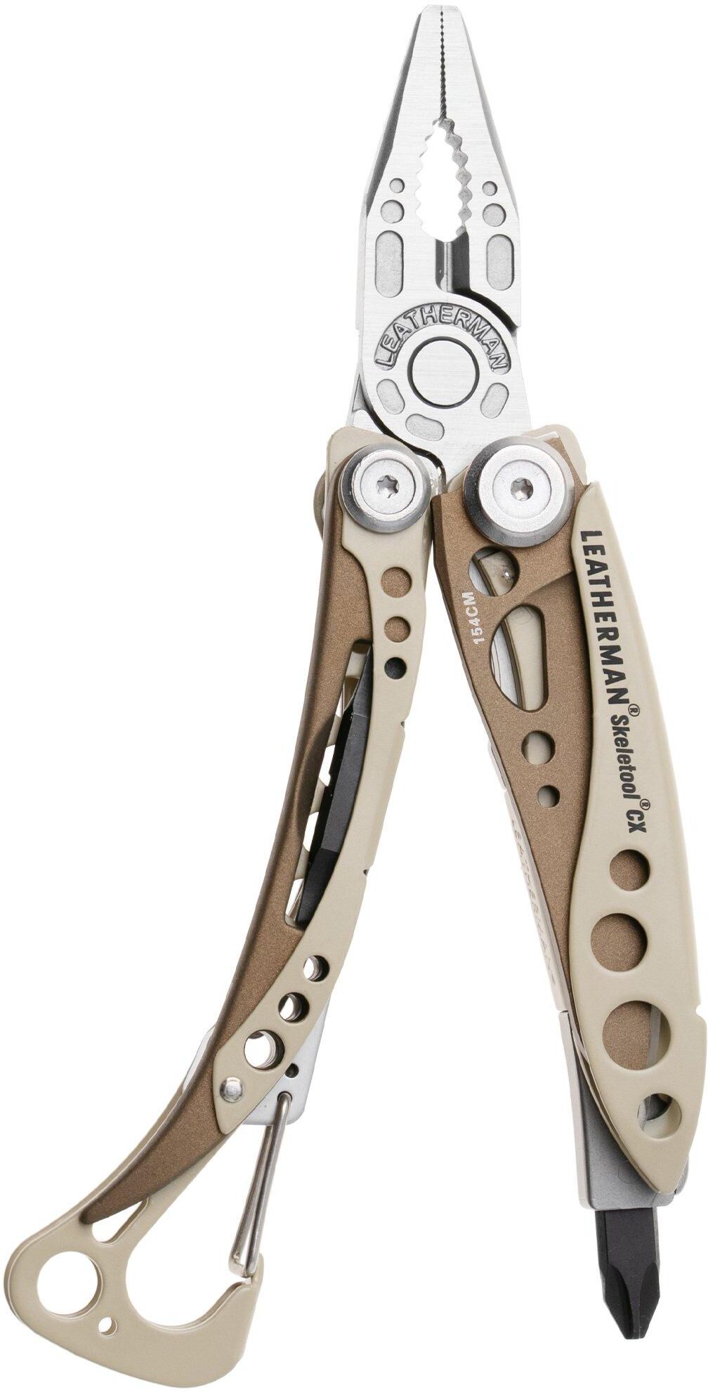Leatherman Skeletool CX 833548 Sandstorm, multi-tool