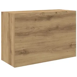 Helloshop26 - Praktischer wandmontierter Design-Badezimmerschrank 60 x 25 x 40 cm aus Eichenholz-Verbundwerkstoff handgefertigte 02_0051268