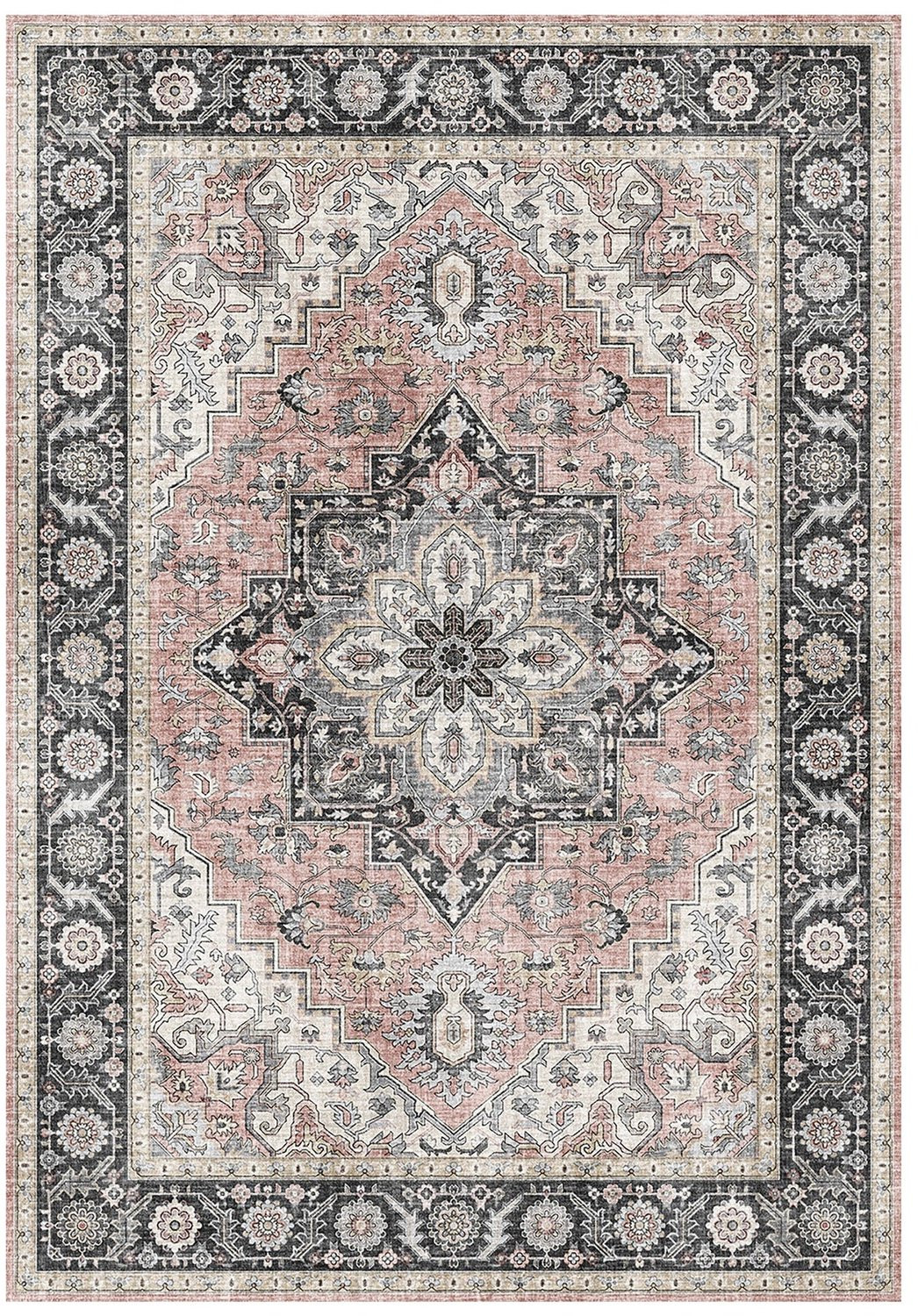 AFK Living Platgeweven tapijt met velours effect ANATOLIA