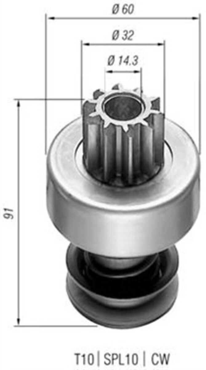 Starter MAGNETI MARELLI 940113020143