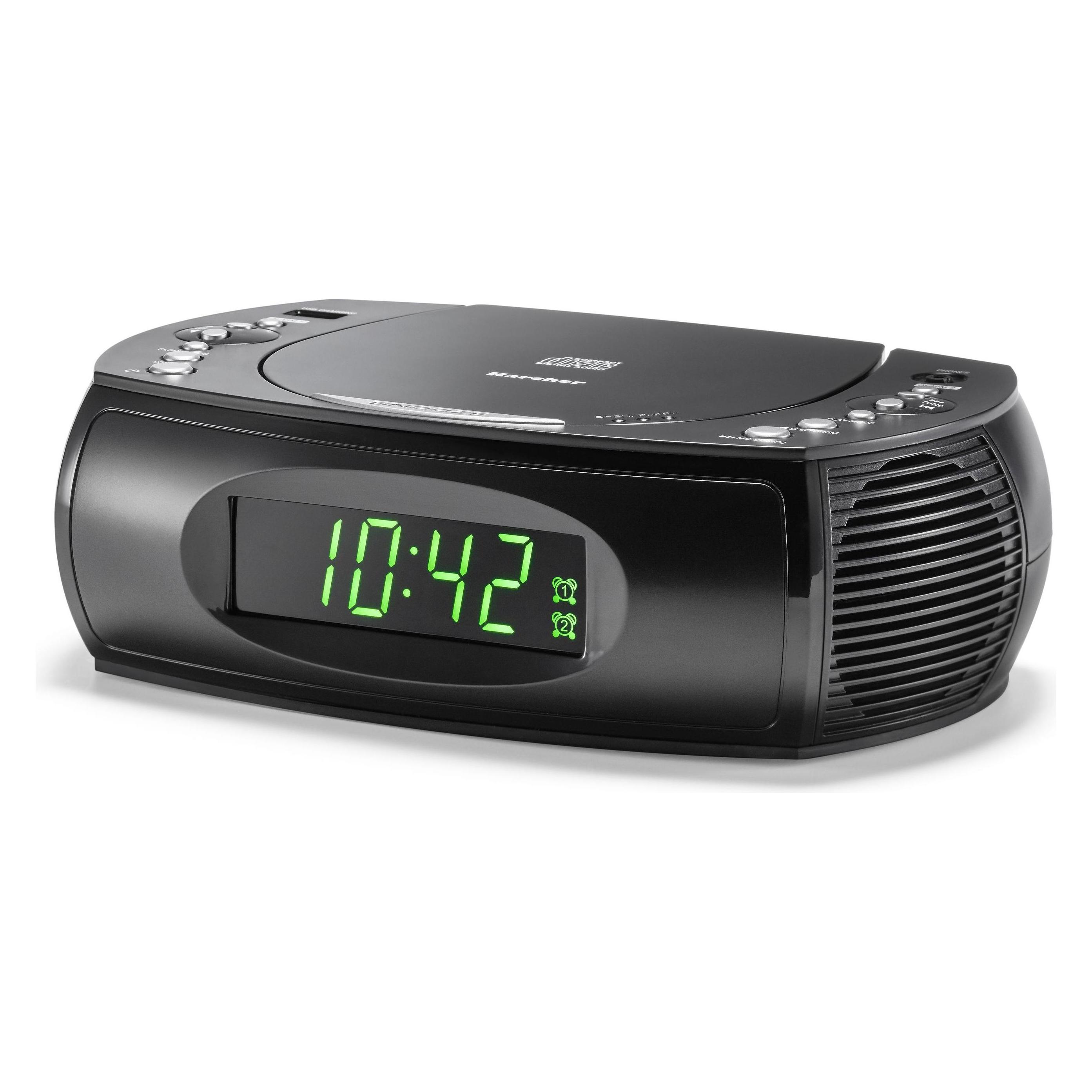 Karcher UR 1308 UKW CD-Radio Akku-Ladefunktion Schwarz (Bluetooth) (809791)