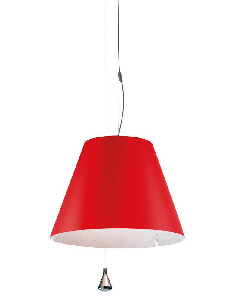 Luceplan Lady Costanza Pendelleuchte (johannisbeerrot) johannisbeerrot 1D13GESA0020+1D13GE/01008
