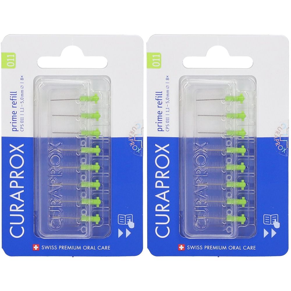 Curaprox CPS 011Pri Refill x2 2x8 St Zahnbürste
