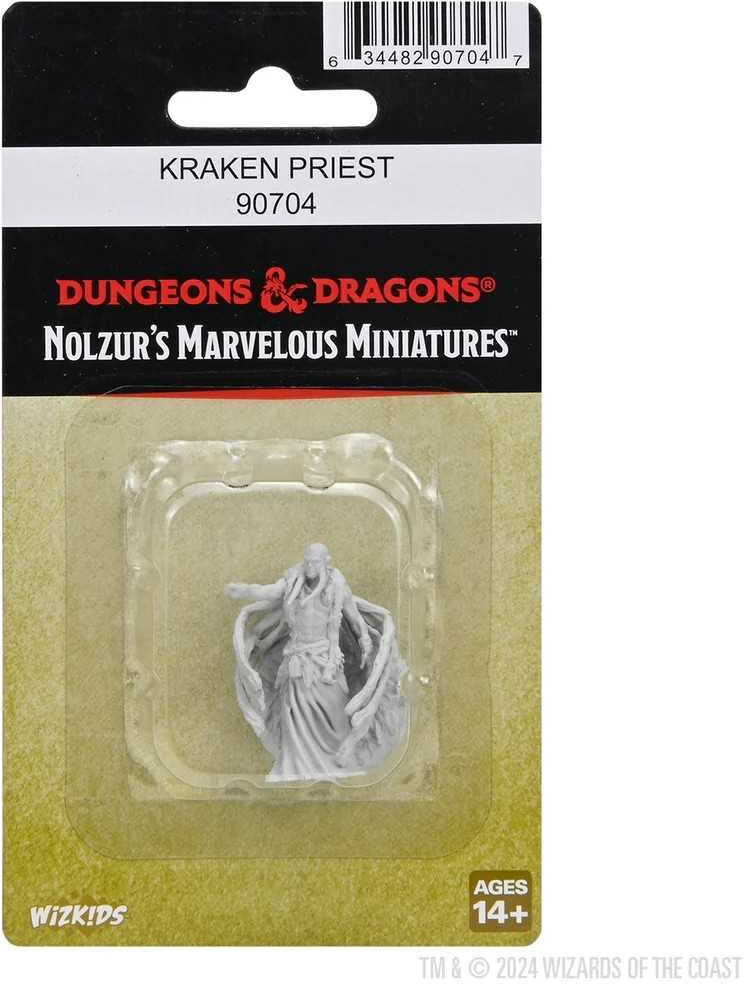 Wiz Kids LLC D&D; Nolzur's Marvelous Unpainted Miniatures: Kraken Priest for Dungeons & Dragons