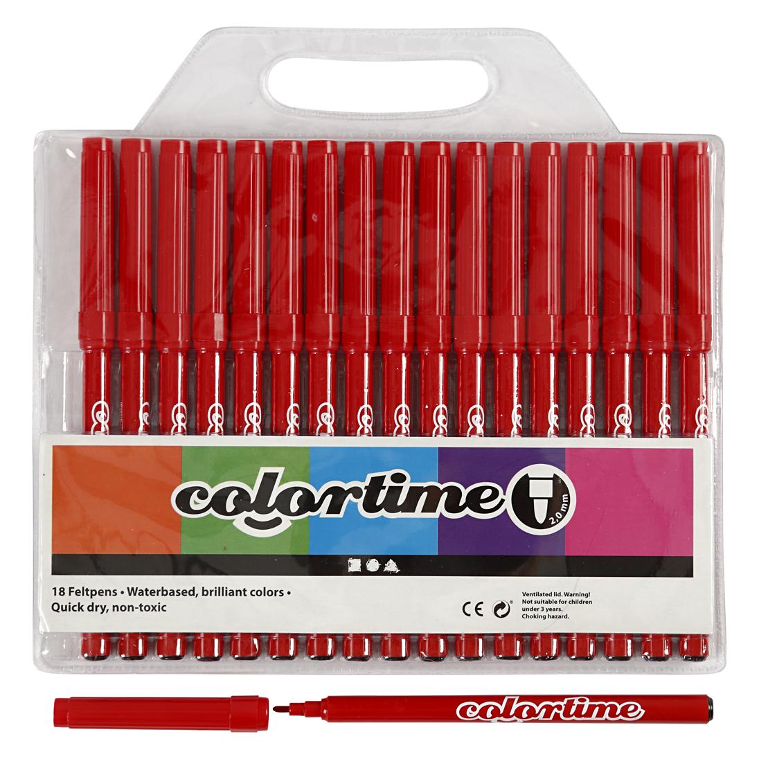 Creativ Company Rode Stiften, 18st. (18x) (5707167883006)