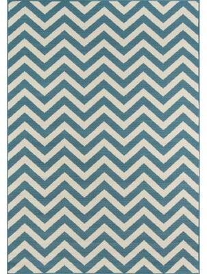 Momeni Baja Chevron Indoor Outdoor Rug.