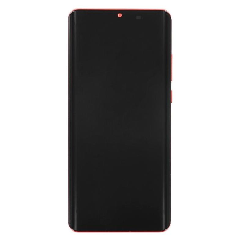 Huawei Display + Rahmen + Akku P30 Pro amber sunrise 02352PGK (Akku, Display, Huawei P30 Pro) (02355UMS, 02352PGK, 02355MUP)