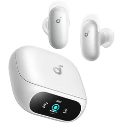 SOUNDCORE BY ANKER Liberty 5 Pro TWS, Anrufqualität 10 Mikros, Noise Cancelling, ANC 4.0, Hi-Res, In-ear Kopfhörer Bluetooth White