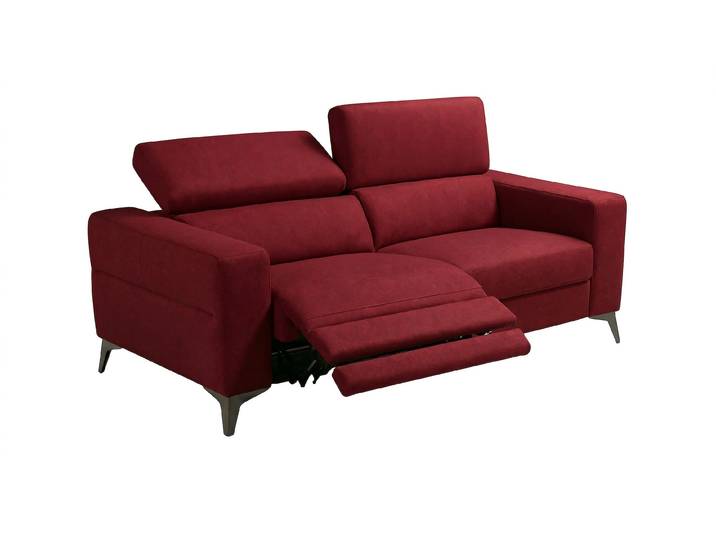 Designer Couch LONATO Stoff 2-Sitzer Designersofa Moderne Stoffcouch