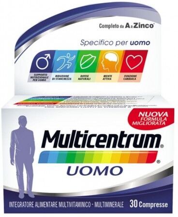 Gmm Farma Srl Multicentrum Uomo Multivitaminico 30cpr Gmm