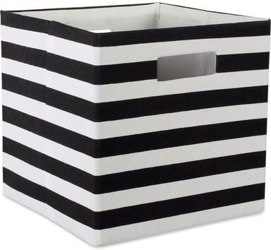 DII Polyester Decorative Storage Cube