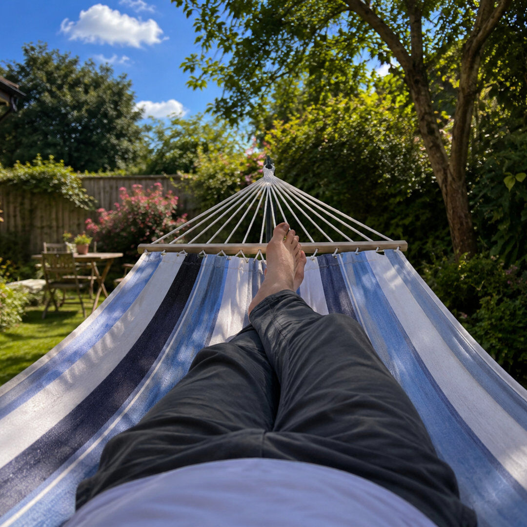 Amazonas EllTex Products Samba Hammock Blue 140cm W X 310cm L