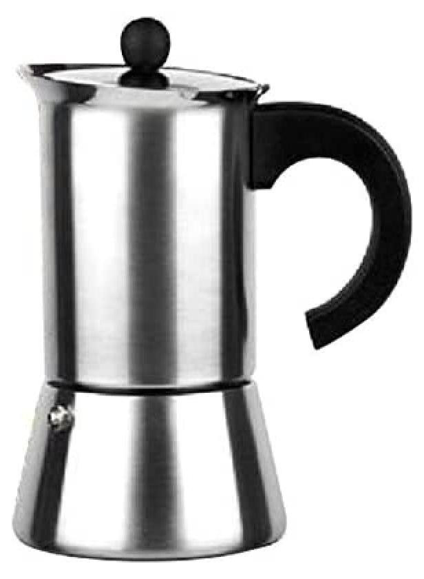 Ibili Indubasic koffiemachine, zilver, 6 kopjes