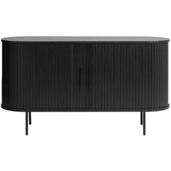 TV-Lowboard Nola Holz Schwarz