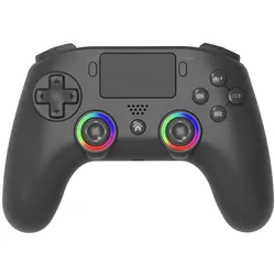 Subsonic Wireless LED Controller (PC, PS5), Gaming Controller, Schwarz, Mehrfarbig