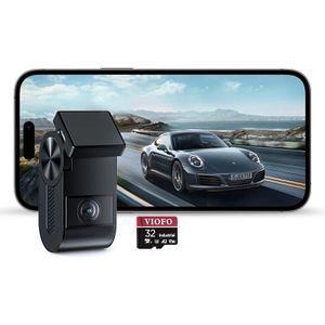VIOFO Dashcam VS1, Auto, 2K Weitwinkel-Kamera 140°, WLAN, GPS