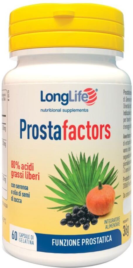 LONGLIFE Srl LongLife, ProstaFactors, 60 Perle