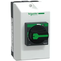 Schneider Electric GV2PC01 TeSys GV2 - Gehäuse für TeSys GV2P/L - schwarzer Griff - IP65
