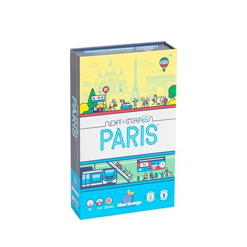 Blue Orange Next Station Paris Bordspel