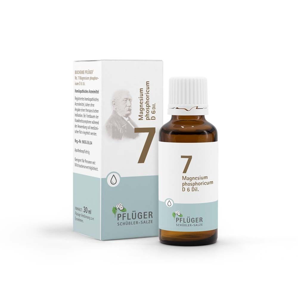 Biochemie Pflüger 7 Magnesium phosphoricum D 6 Tro 30 ml Tropfen