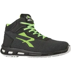 U-Power, Sicherheitsschuhe, Sicherheitsstiefel RedLion HARD Grösse 46 schwarz/grün S3 SRC ESD EN ISO 20345 Putek Technology (S3, 46)