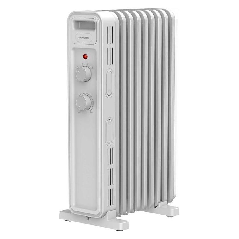 Sencor SOH 3409WH weiss / Ölradiator / 800-1200-2000W / 3 Stufen (2000 W) (8590669375004)