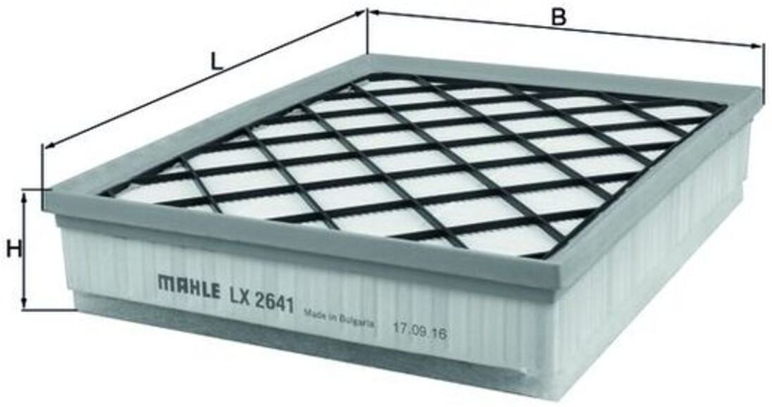 Luftfilter MAHLE KNECHT LX 2641