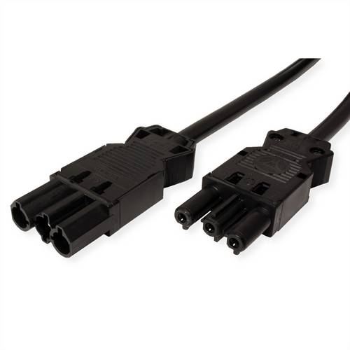 Bachmann Spiralleitung H05VV-F3G1,5mm² sw 4,0m ISV Verriegelung