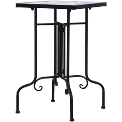 vidaXL, Gartenbeistelltisch + Gartenservierwagen, Corlenar
