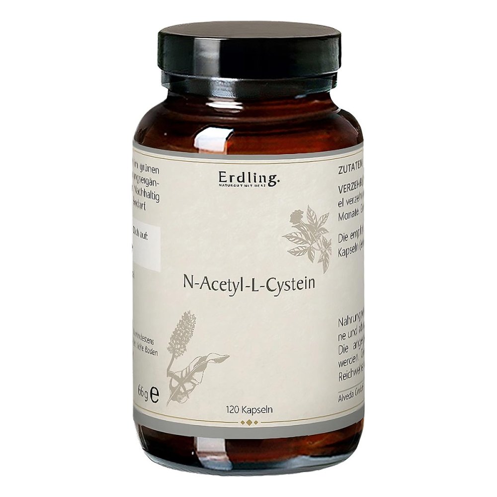 Alveda GmbH Nac N-acetyl-l-cystein Vegetarisch Kapseln Erdling 18000791