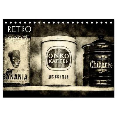 Retro (Tischkalender 2027 DIN A5 quer), CALVENDO Monatskalender