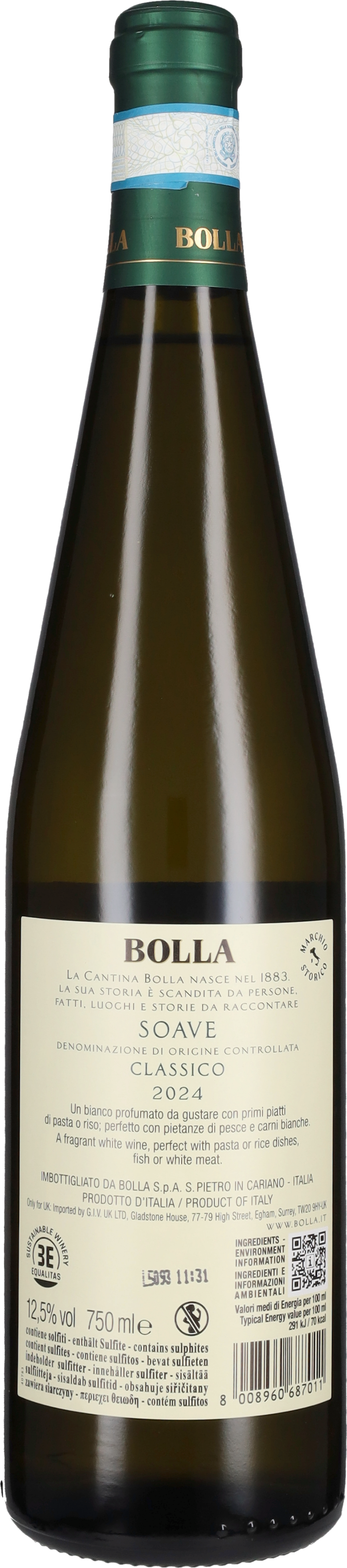 Soave Classico Bolla 2025
