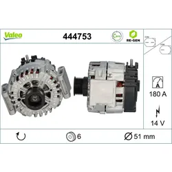 Generator VALEO 444753 für Mercedes-Benz CLS Sprinter 3, C