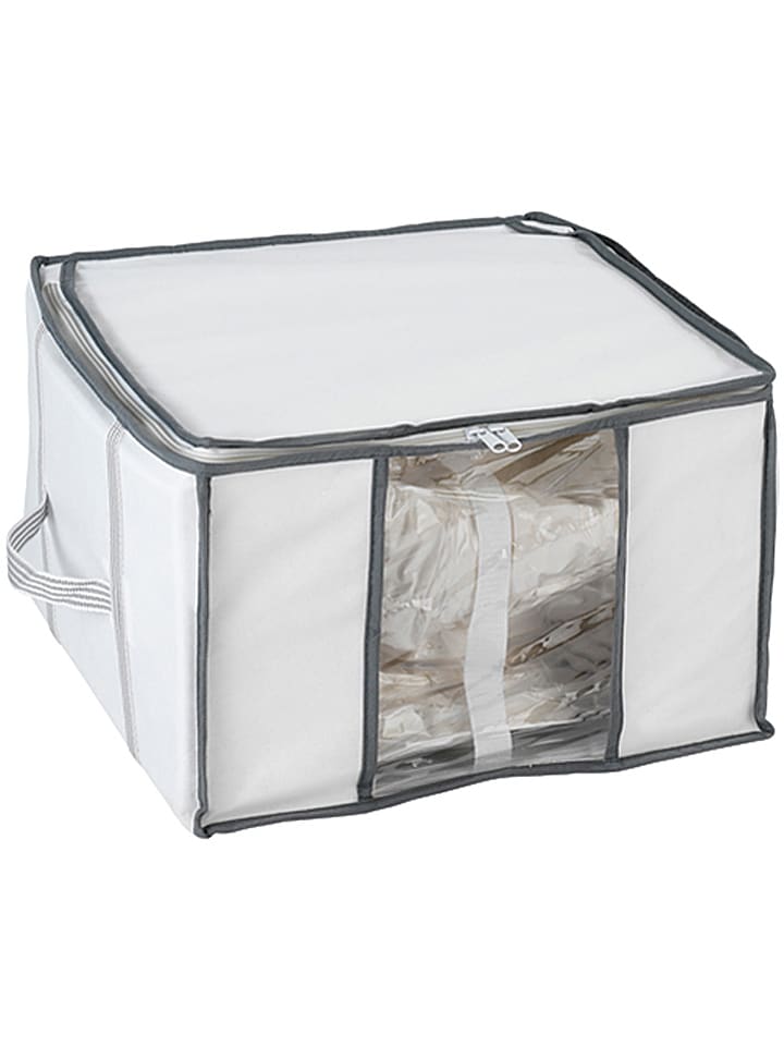 Wenko Vakuum-Tasche in Weiß - (B)40 x (H)42 x (T)25 cm - onesize