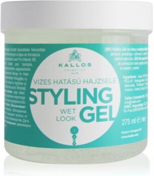 Kallos KJMN Wet Look Styling Gel gel com efeito molhado 275 ml. KJMN Wet Look Styling Gel
