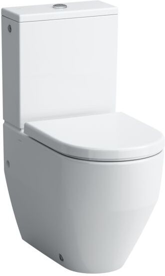 LAUFEN Pro Stand-Tiefspül-WC-Kombination H8259620000001 36x65cm, spülrandlos, weiß