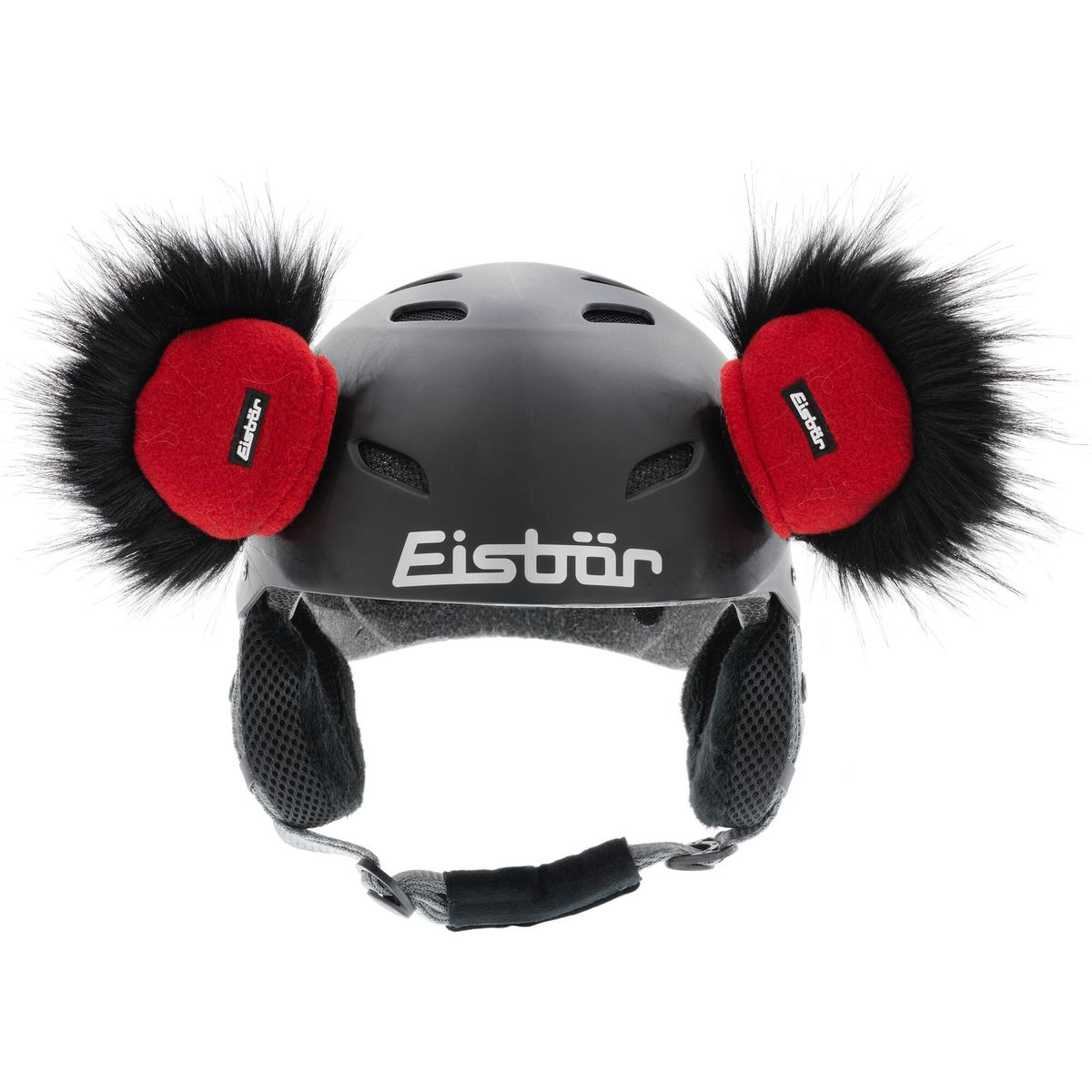 Eisbär Teddy Ears schwarz-rot (930) 38013-930