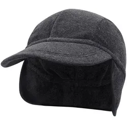 CMP Herren Mütze MAN FLEECE CAP, Größe ONE SIZE in Grau Grau
