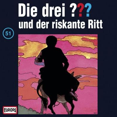 Folge 51: Die drei ??? und der riskante Ritt - , Audio, 4064066644444