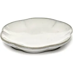 Inku Ribbed Snackteller 8,9 cm, weiß, 4 St.