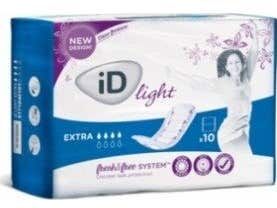 ID LIGHT Compresas Incontinencia Extra 10 U.