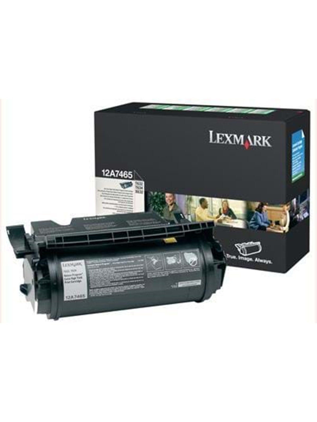 Lexmark 12A7610 Toner Black - Tonerpatrone Schwarz