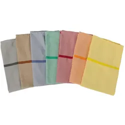 Novocal TW2 12 kg vollfarbig gelb Wäschesack mit Verschlussknebel, 100 % Polyester, kochfest
