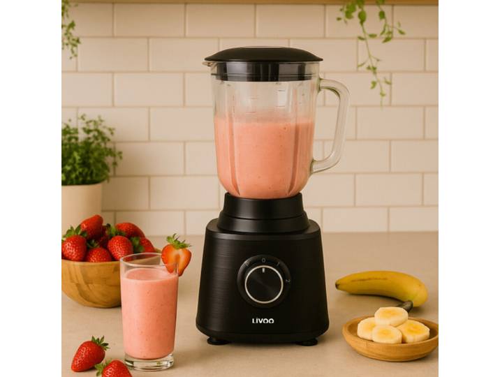 Livoo Robot multifonctions 1.5l 600w noir - DOP250N - Livoo