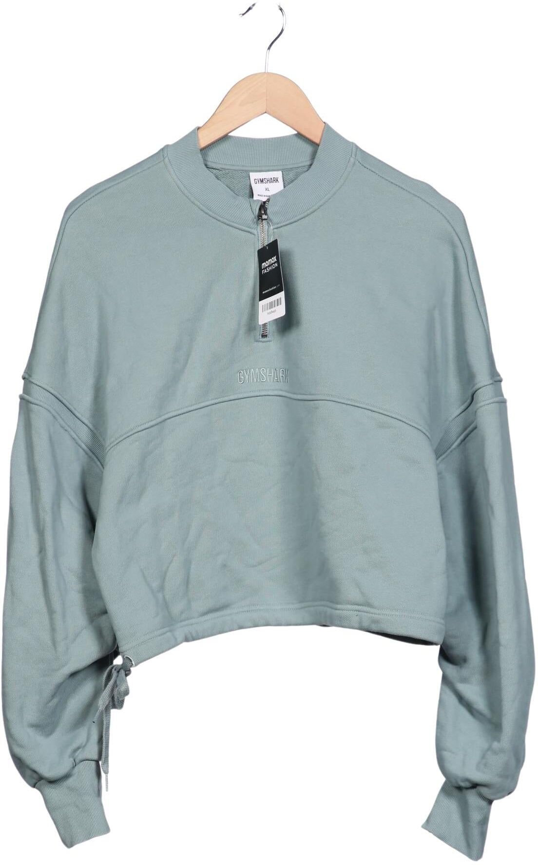 Gymshark Damen Sweater, Hellblau, Gr. XL, Baumwolle - Second Hand