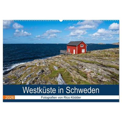 Westküste in Schweden (Wandkalender 2026 DIN A2 quer), CALVENDO Monatskalender