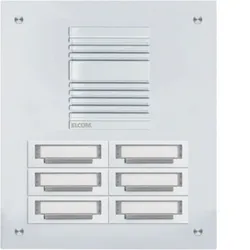 Elcom UP-Türstation TUP-6/2RAL 9016