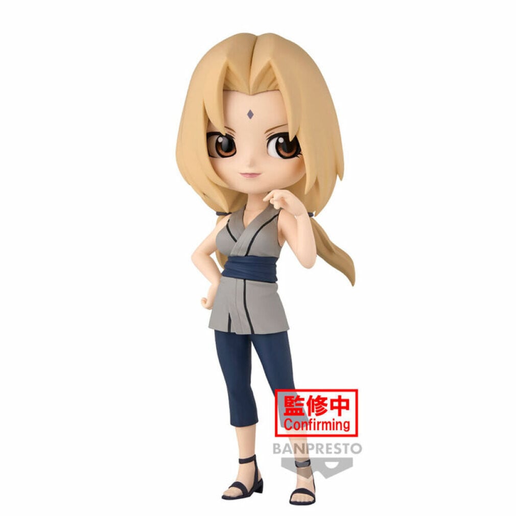 Banpresto Naruto Shippuden Tsunade Q Posket beeldje 14 cm