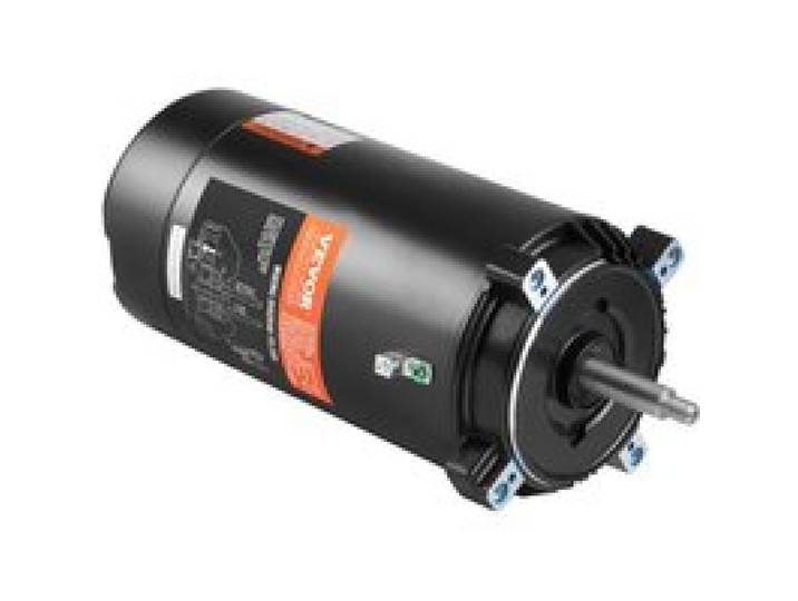 VEVOR 1,5 PS Poolpumpenmotor, 56J Rahmen, 115V(13,6 Ampere)/230V(6,8 Ampere) 3450 U/min, 60Hz, 1.3 Betriebsfaktor, 90μF/250V Kondensator, CCW Rotation Rundflansch Ersatzmotor